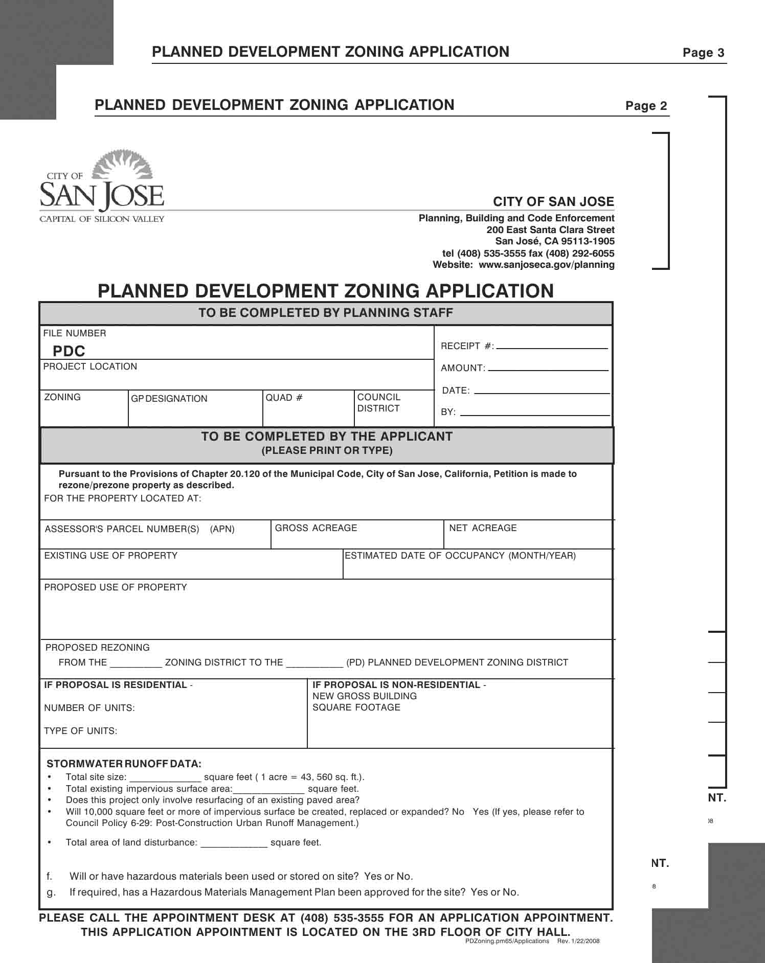 Zoning Application